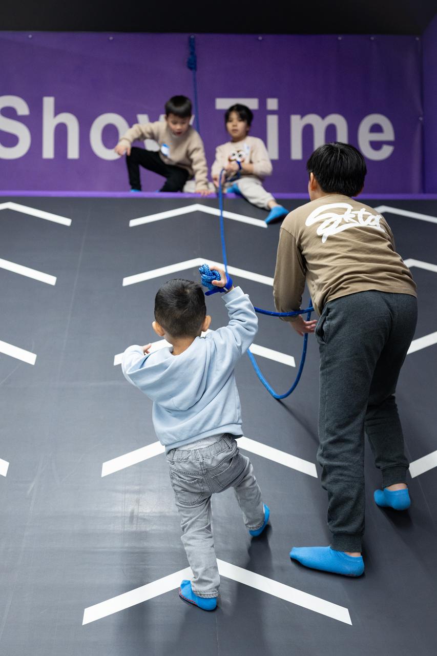 Kids jumping